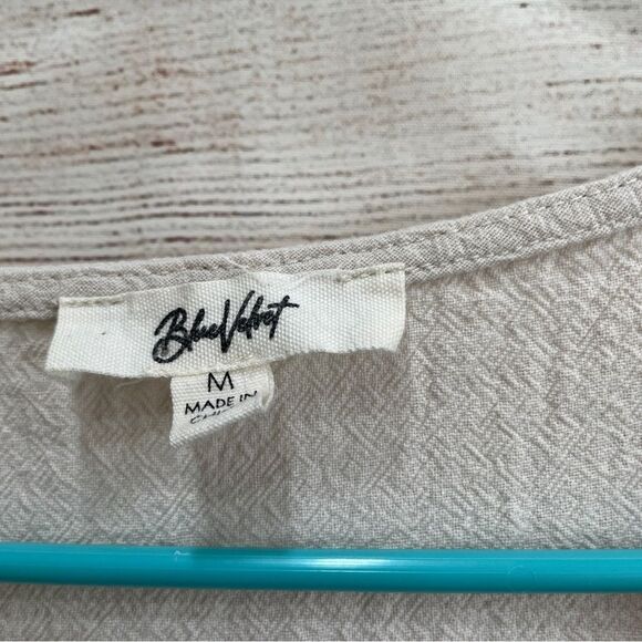 BLUE VELVET DARING HEART BOHO MAXI DRESS - Picture 7 of 12